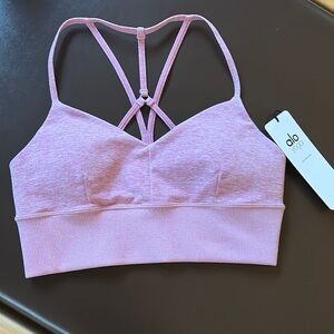 Alo Yoga Soft Lavish Bra. Parisian Pink size M